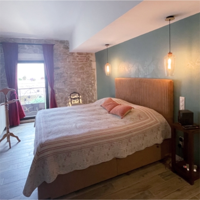 Chambre D’HÔTEs - L'Escampe - restaurant LUNEL